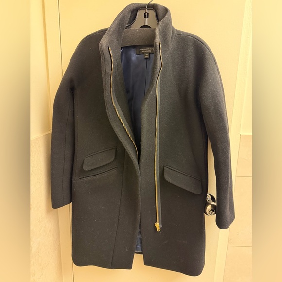 J.Crew Cocoon coat in Italian stadium-cloth wool blend - Picture 6 of 12